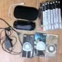 PSP 3005 블랙 + 시디 11장 팝니다
