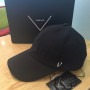바이브레이트 블랙라인 REAL COTTON BALL CAP (black) 정품 판매합니다!