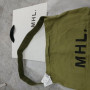 마가렛 호웰 MHL. 투웨이백 블랙/카키(새상품)택포15