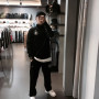 PUMAXBAPE 흑계 카모 벨벳 트레이닝 세트