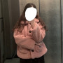 인디핑크 양털자켓