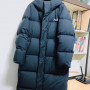 FILA 휠라 롱패딩 (에이스 롱다운, 김유정패딩)남녀공용 L 블랙