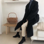 핸드메이드 스티치 코트 (울90)